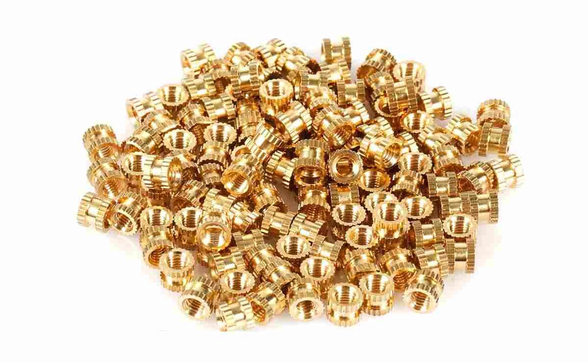 Brass Insert M4x5mm Threaded Knurled Heat-Set Inserts for Plastic, 3D Printing & DIY Applications - Image 3